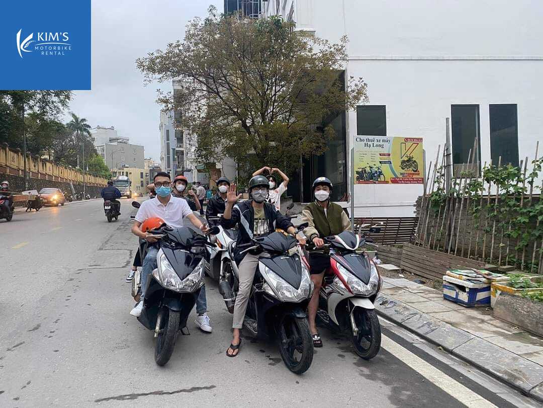 Thuê xe máy uy tín Hạ Long tại Kim’s Motor