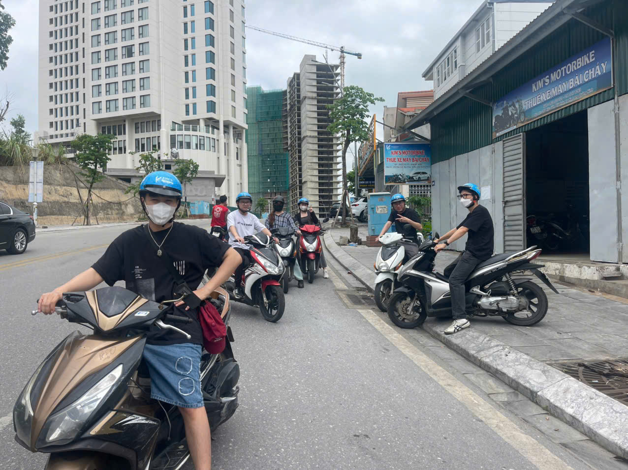 Cho thuê xe máy Cẩm Phả