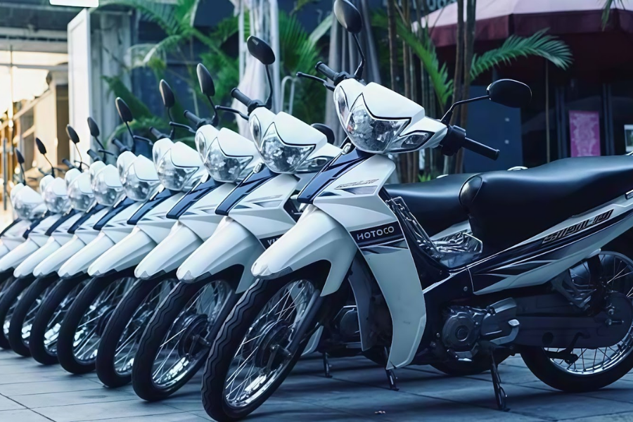 Thuê xe ở Vườn Đào