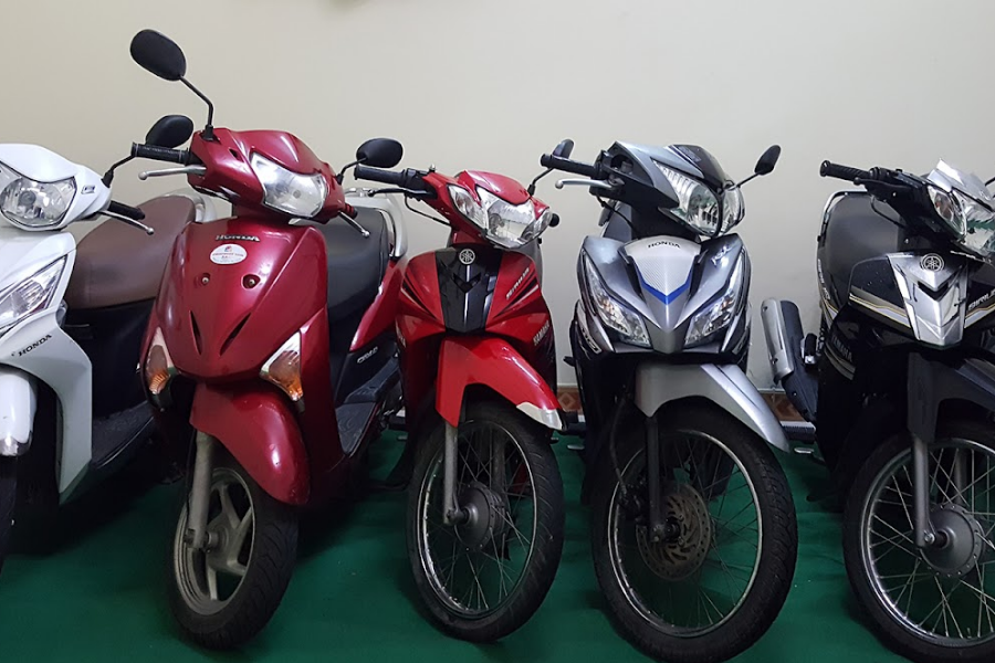 Thuê xe motorbike Bãi Cháy