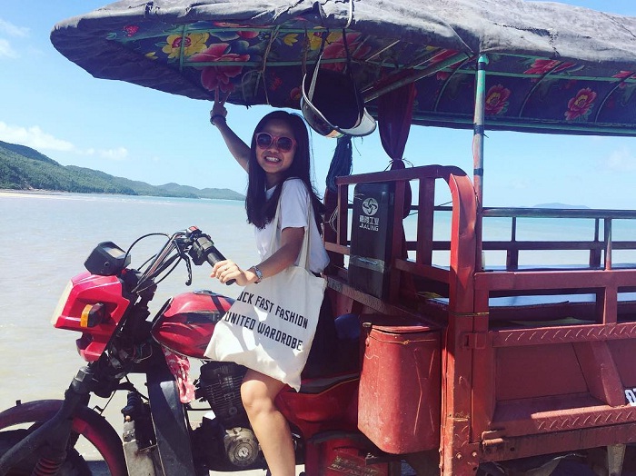 xe tuk tuk dao quan lan 