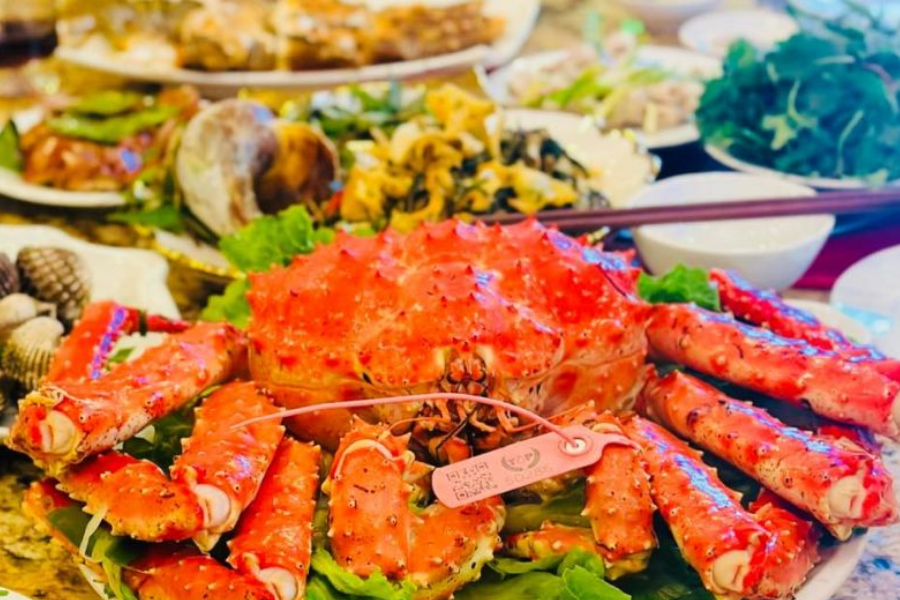 quán ăn quảng ninh cua vàng